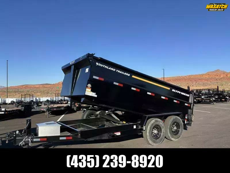 Southland Trailers 7X14 16K HS SL714 TUBE FRAME  Dump Trailer