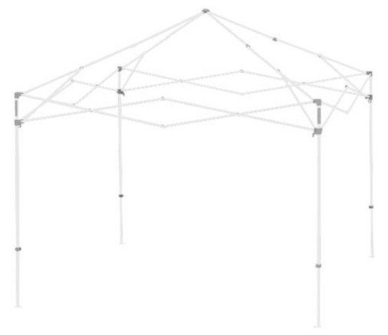 EZ Up 10x10 High Strength Steel Canopy Frame