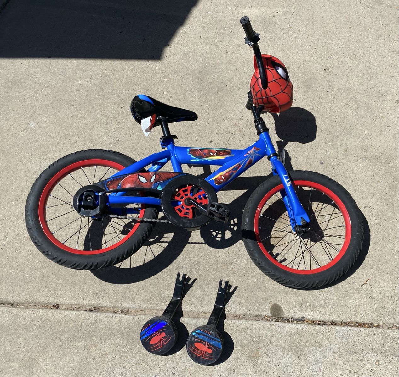 Kids Spider Man bike 16”