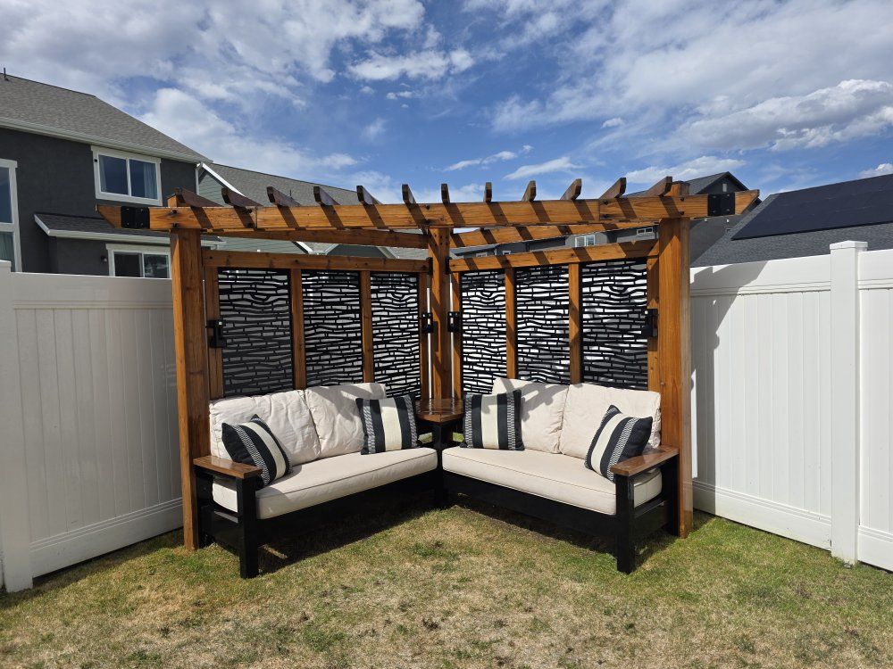 Corner Pergola