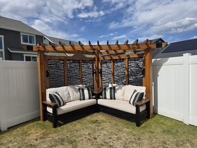 Corner Pergola
