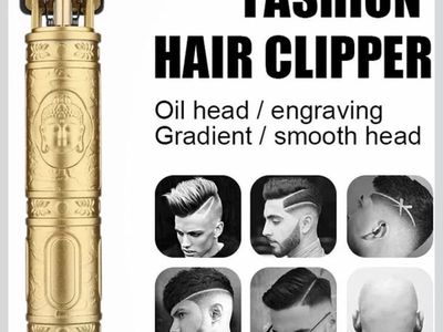 Cordless Buddha Hair Trimmer & Clipper Set with USB Charger and Guard Combs