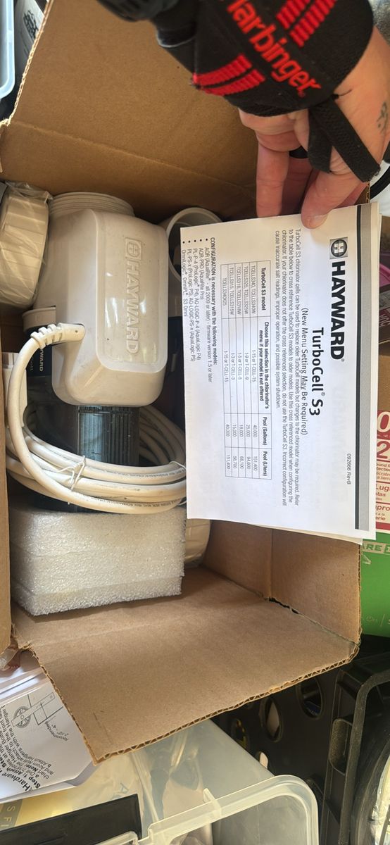 Brand New Hayward AQRS340 Salt Cell 40K Gallon - Never Installed