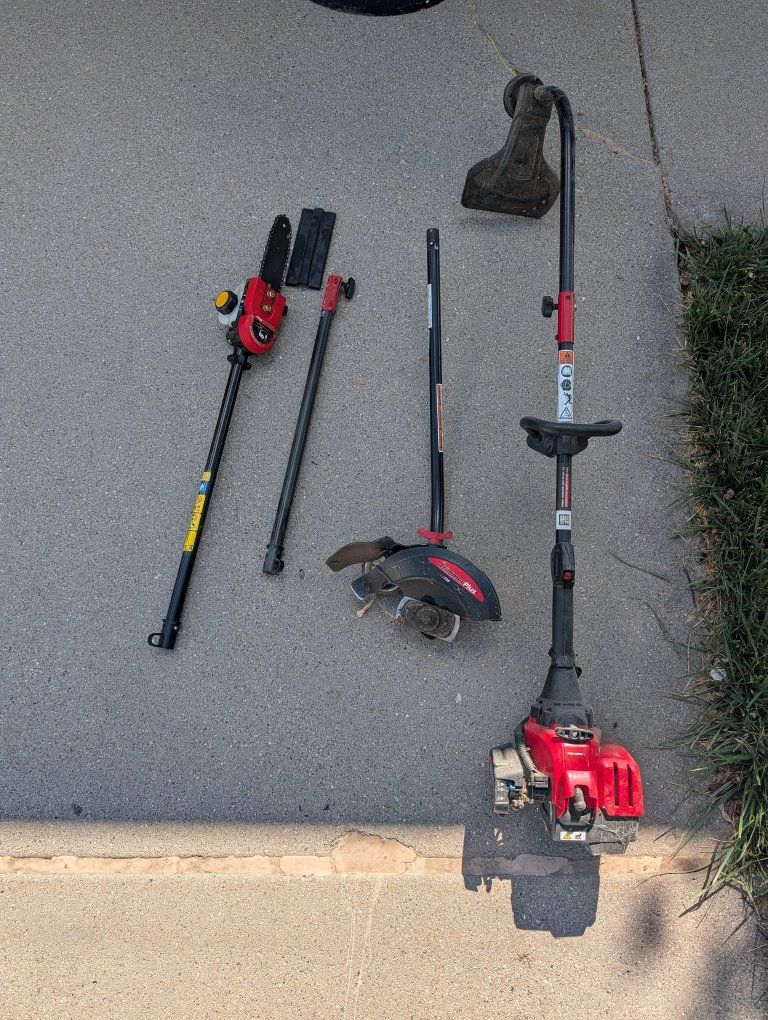 Troy-Bilt String Trimmer, Pole Saw, Edger - 2 Cycle Gas Engine