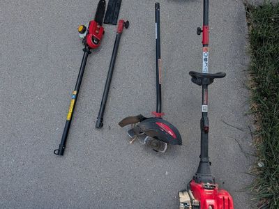 Troy-Bilt String Trimmer, Pole Saw, Edger - 2 Cycle Gas Engine