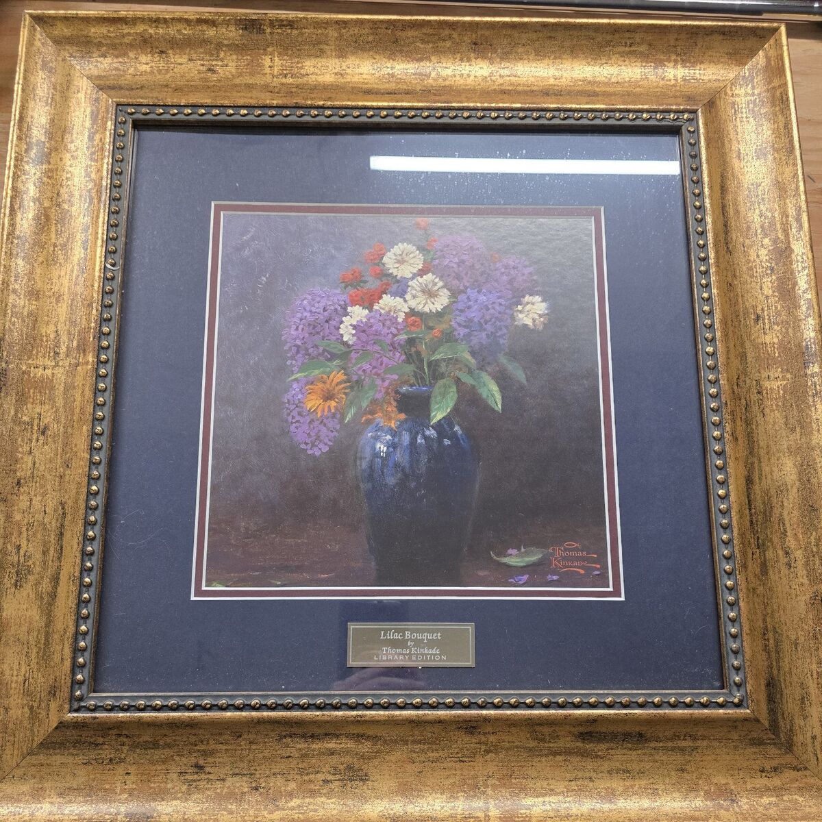 Thomas Kinkade Art Work with Certificate