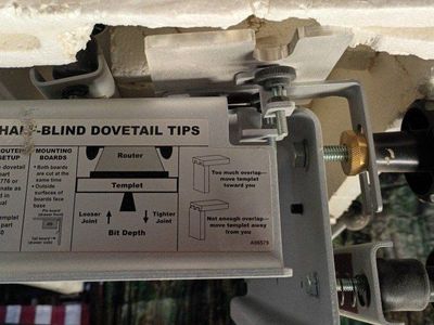 Porter Cable Dovetail Jig Woodworking Tool with Template
