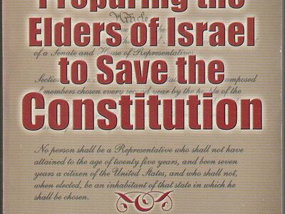 Preparing the Elders of Israel to Save the Constitution