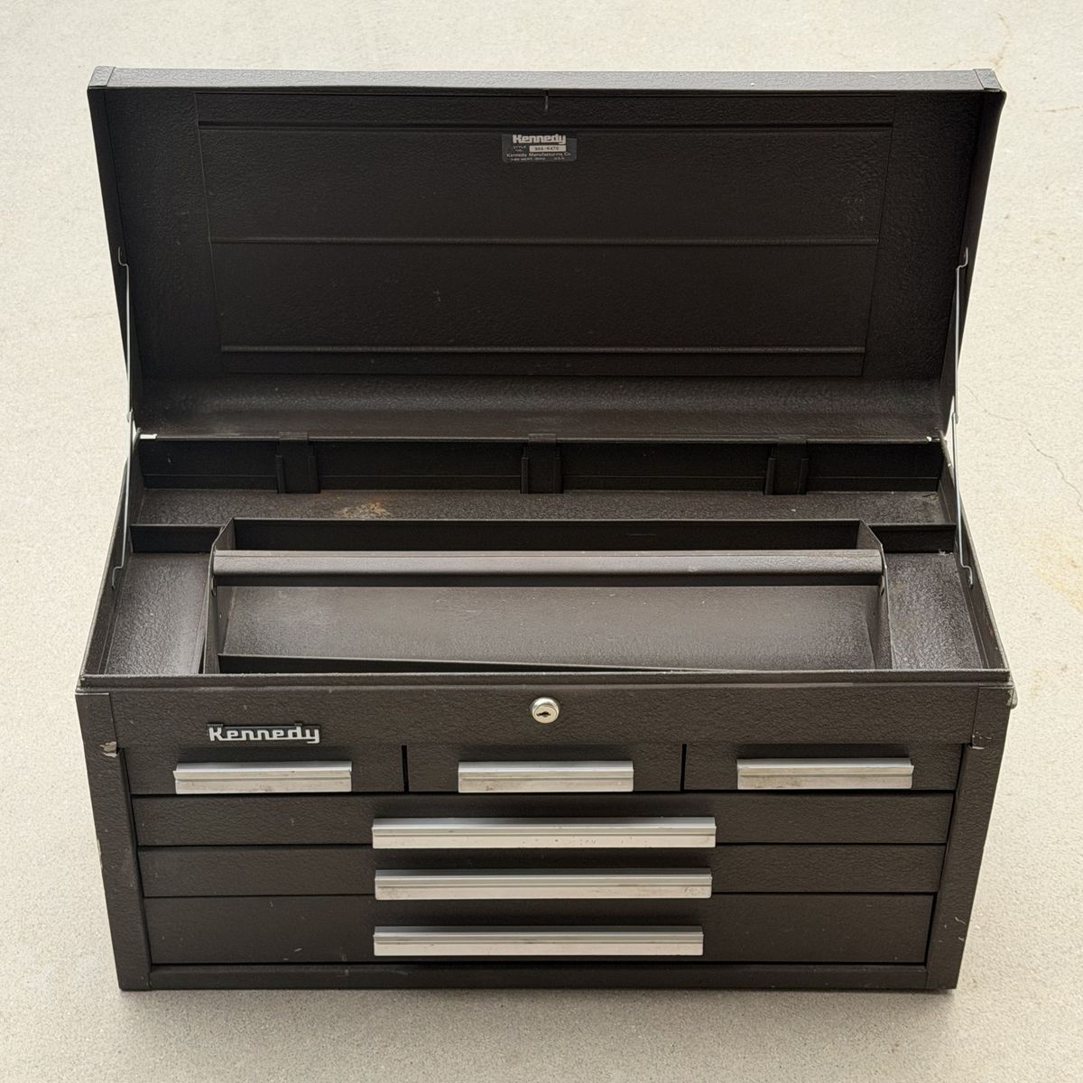 Kennedy Top Tool Chest Box Tool Box Machinist READ!