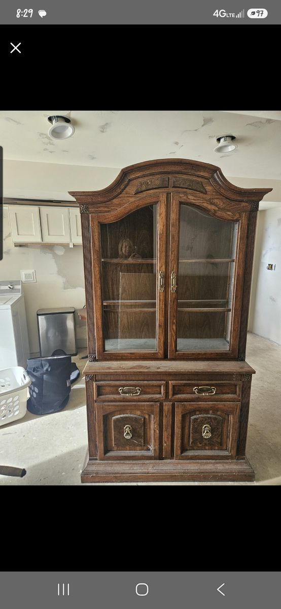 Wooden cabinet