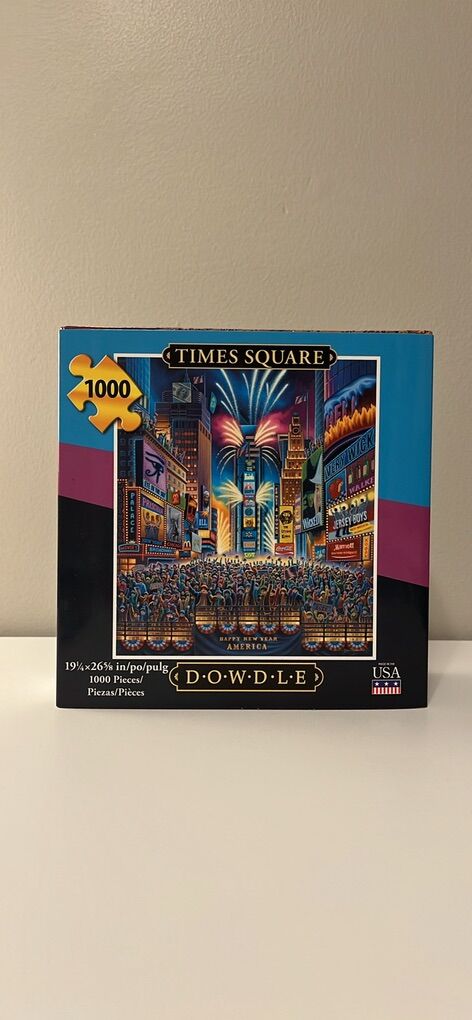 Dowdle 1000 Piece New York Times Square Puzzle