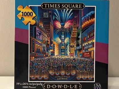 Dowdle 1000 Piece New York Times Square Puzzle