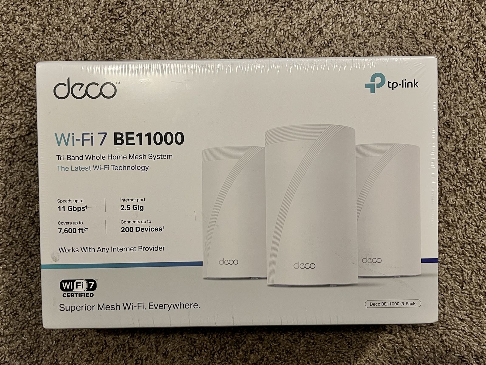 WiFi 7 Router Internet New Deco