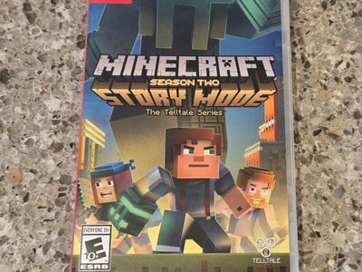 MineCraft Season Two Story Mode for Nintendo Switch!~ trades considered!