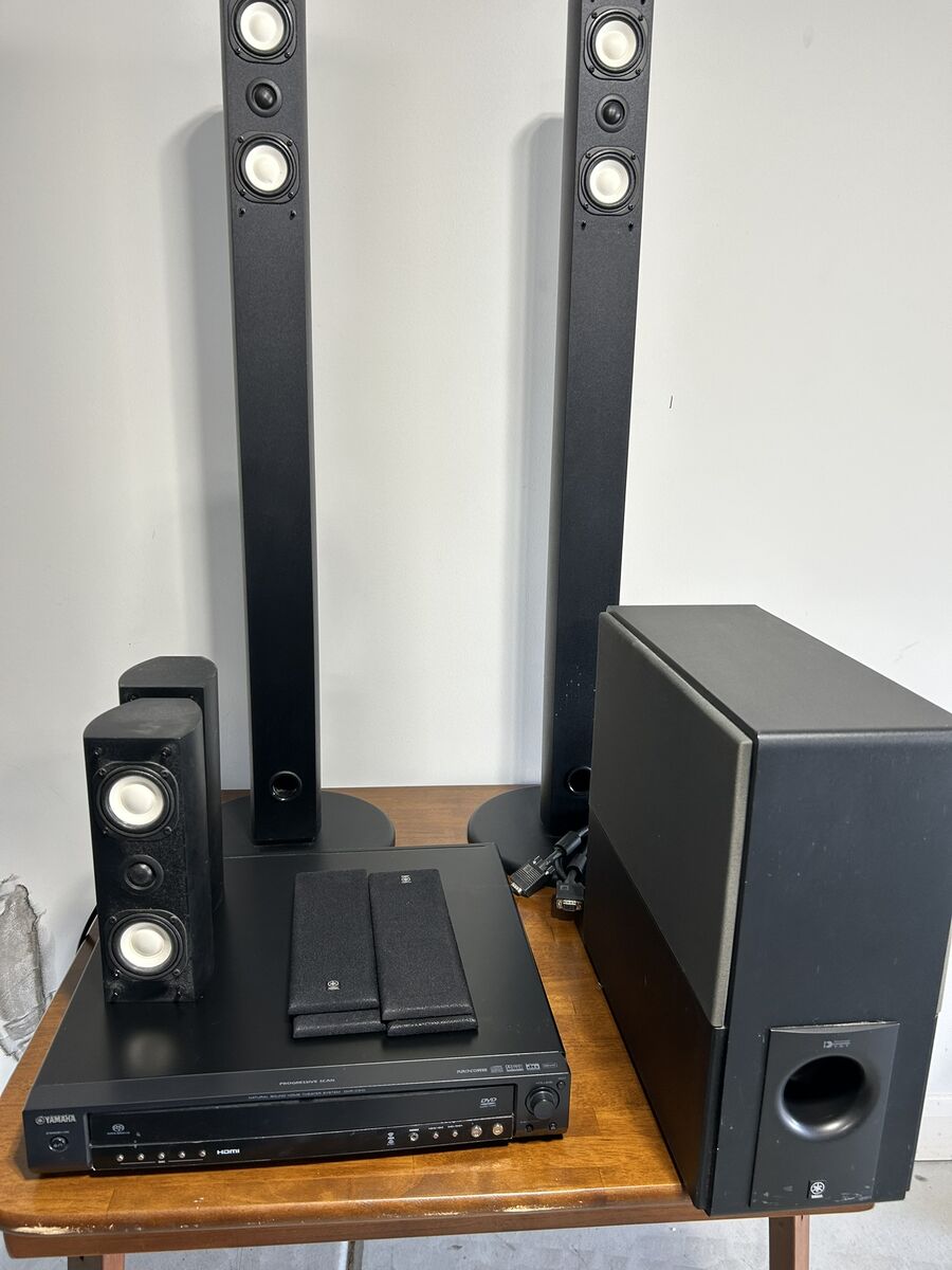 Yamaha 5.1 speaker surround system