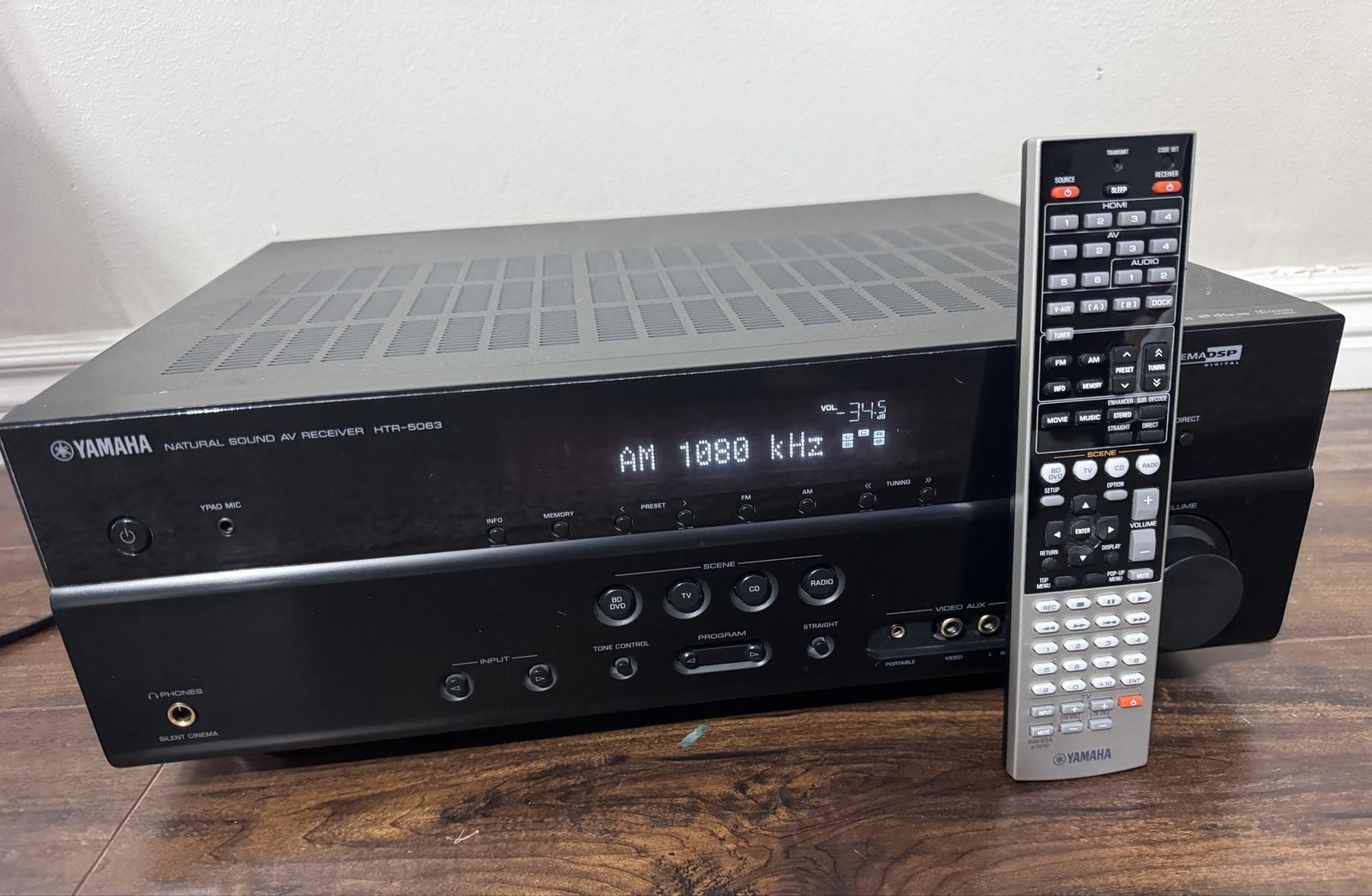 Yamaha HTR-5063 7.1 Channel AV Receiver HDMI