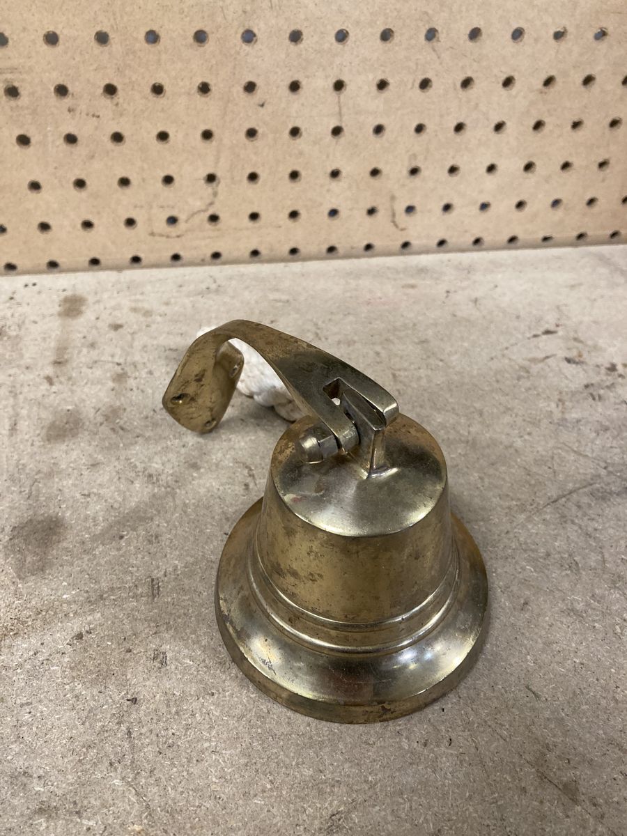 Brass bell decoration