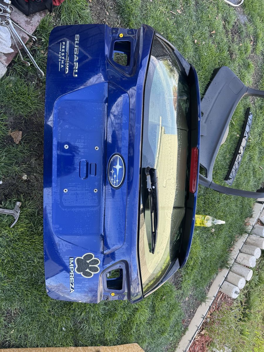 REAR HATCH BACK SUBARU IMPREZA 2018