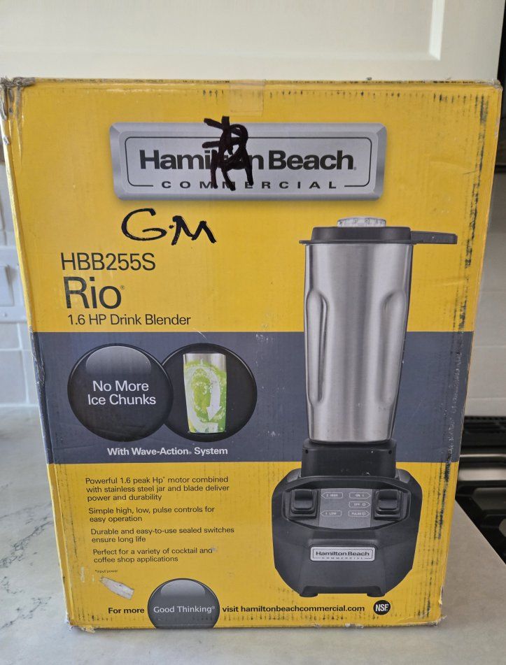 Hamilton Beach Commercial Bar Blender