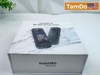 Insta360 X5 8K 360 Degree Pocket Action Camera Standard Edition Waterproof Black