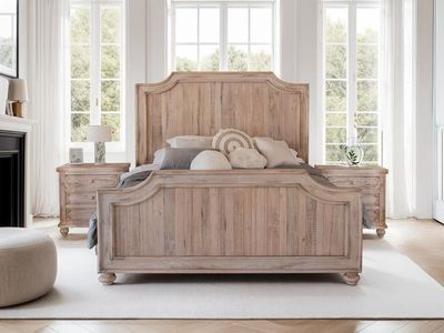 BRAND NEW! Solid Mango Wood KING Bedroom Set