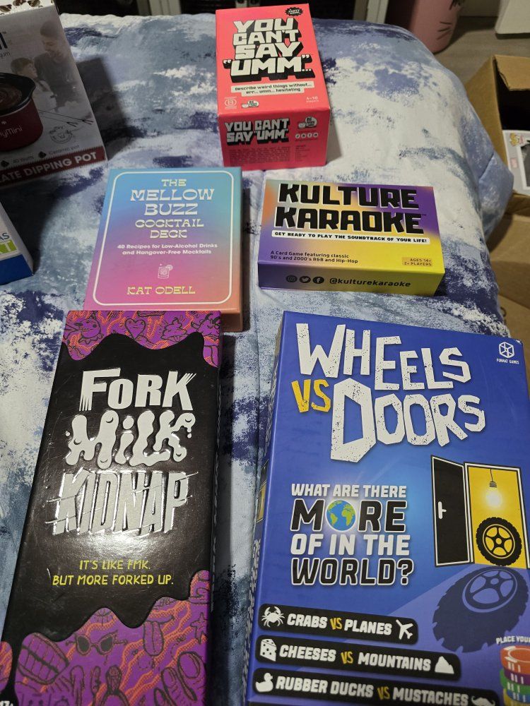 assorted games