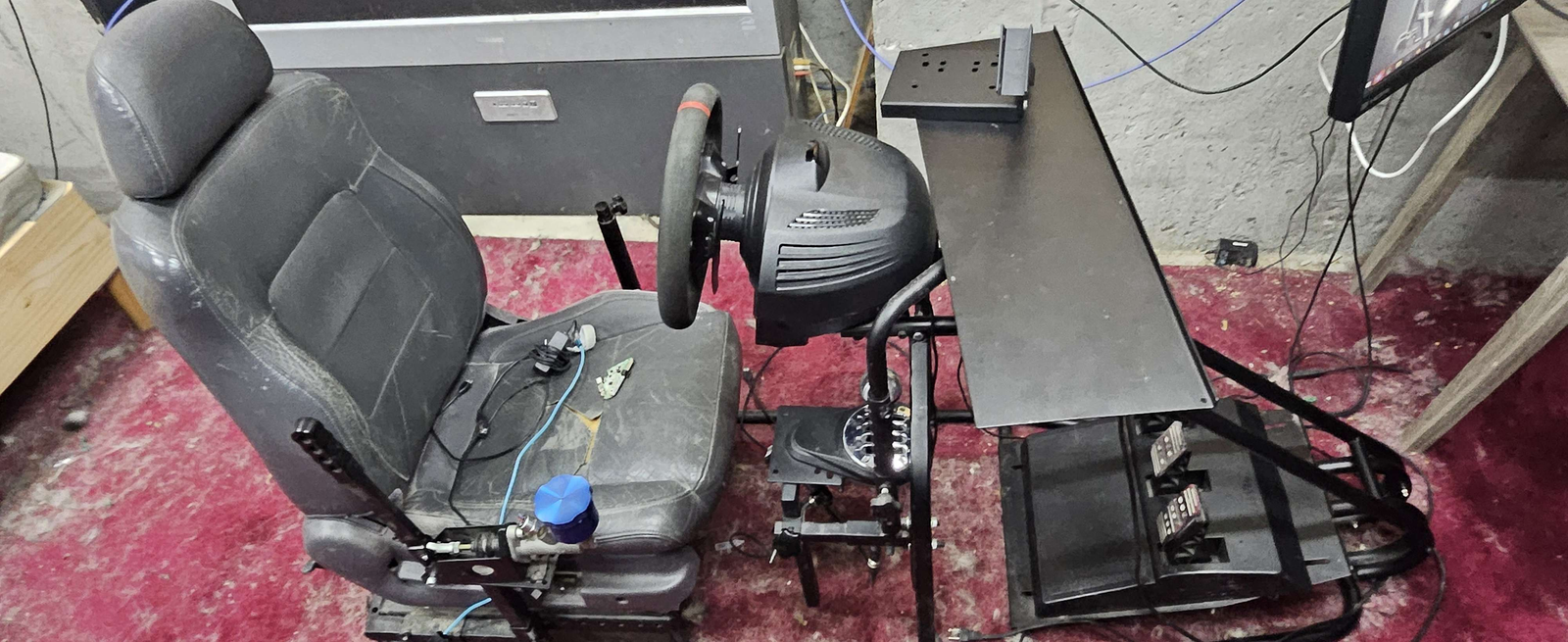 Xbox/PC racing sim rig