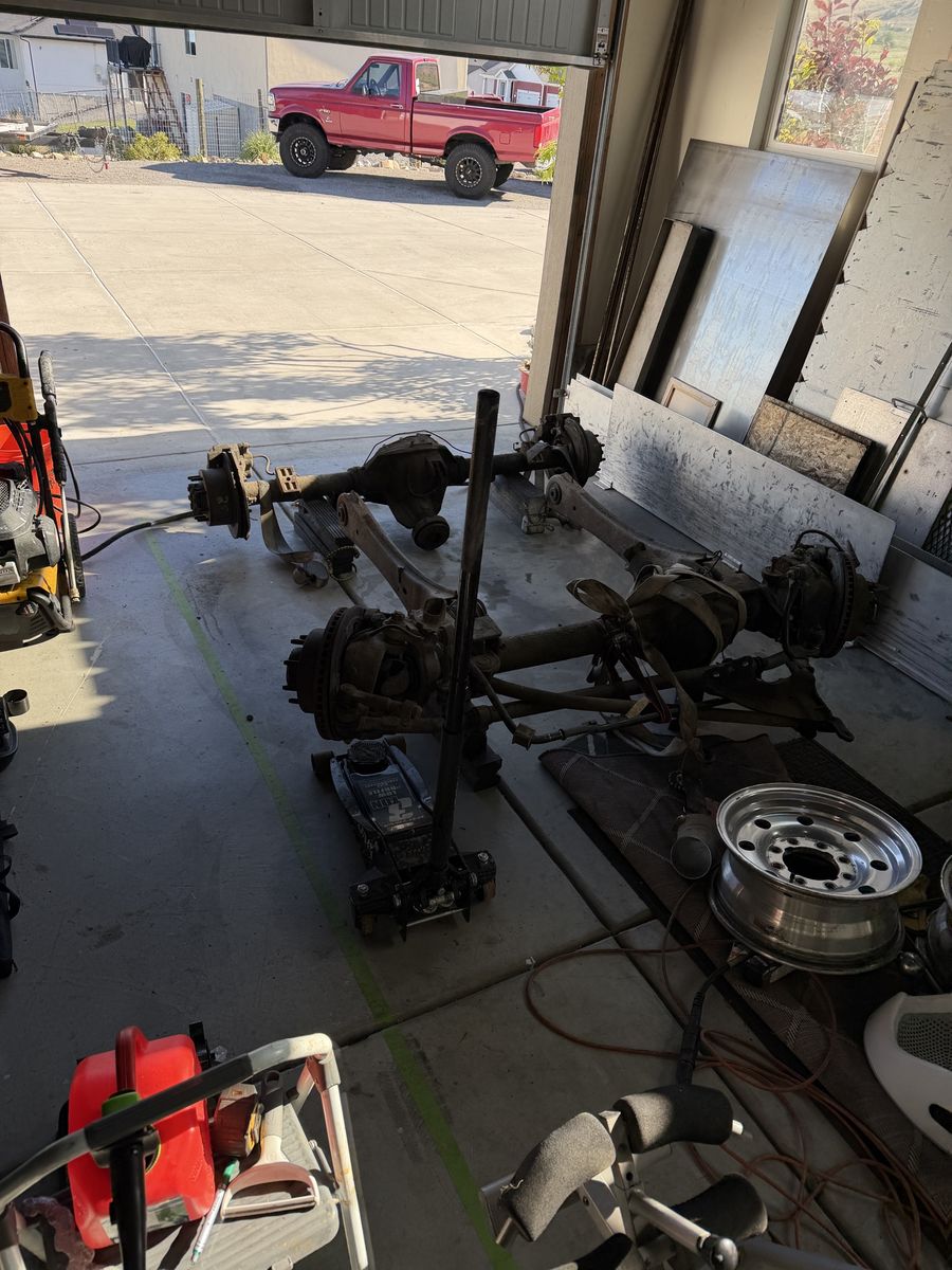 2008 f350 axles