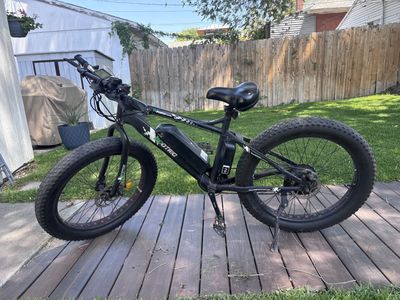 Ecotric Fat Tire Electric Bike - 500W, 26” Wheels, Great Around-Town Cruiser