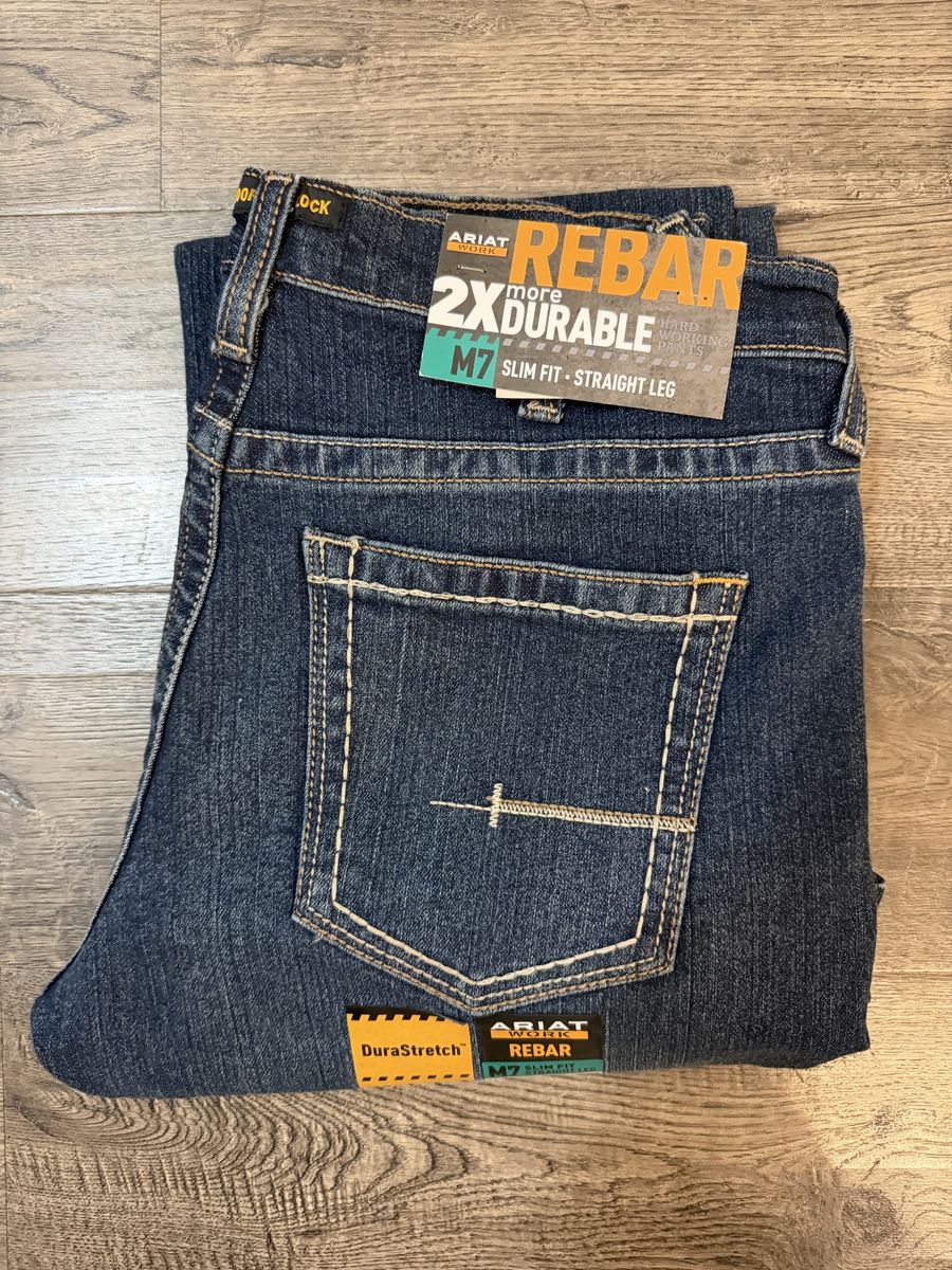 Ariat Rebar M7 Slim Fit Straight Leg DuraStretch Work Pants 32x32 NWT Lot of 2