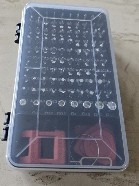 Precision Screwdriver Set & Repair Tool Kit for Electronics - 100+ Bits, Case Included