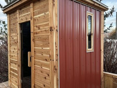 FULLY INSULATED CUSTOM SAUNA