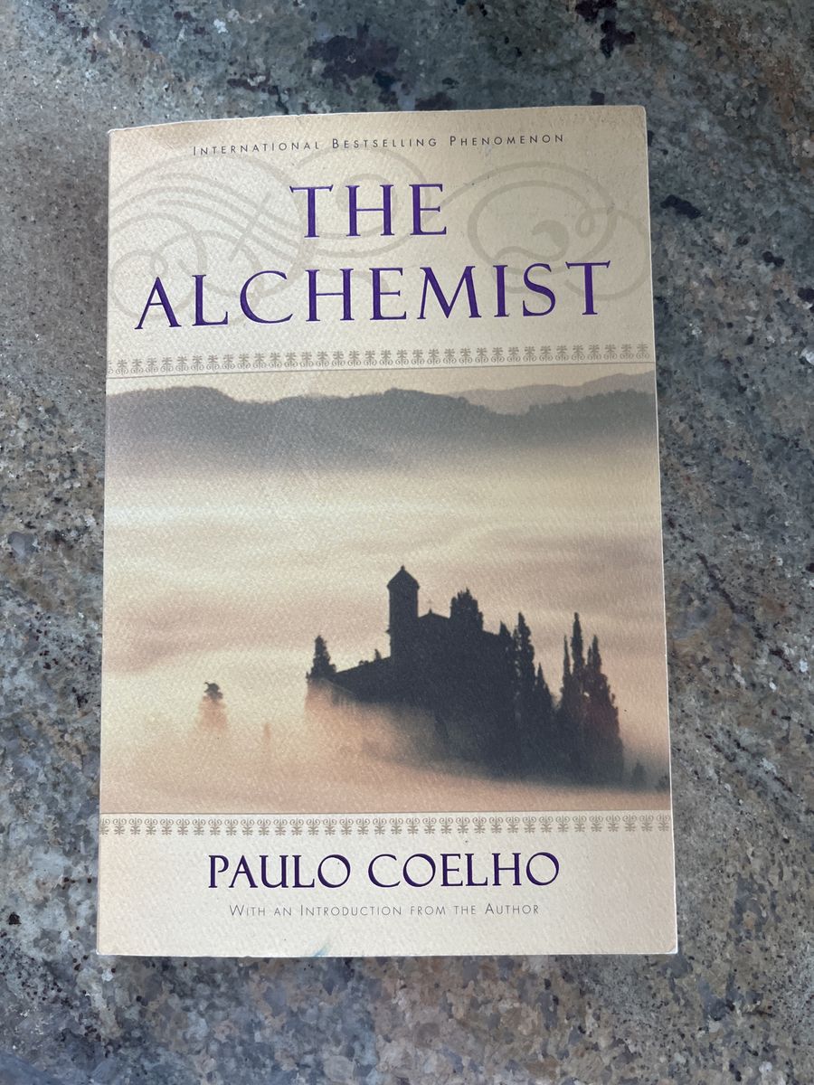 The Alchemist by Paulo Coelho - International Bestselling Fiction Novel Book USED