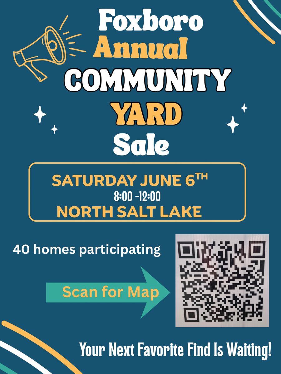 Foxboro Annual Community Yard Sale