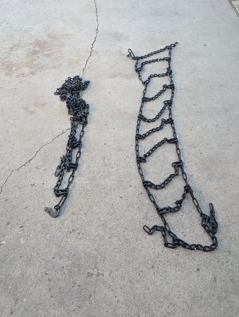 Heavy duty tire chains brand new $100 obo