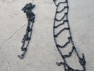 Heavy duty tire chains brand new $100 obo