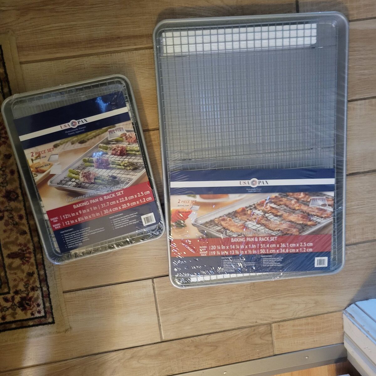 Baking Pan and Rack Sets