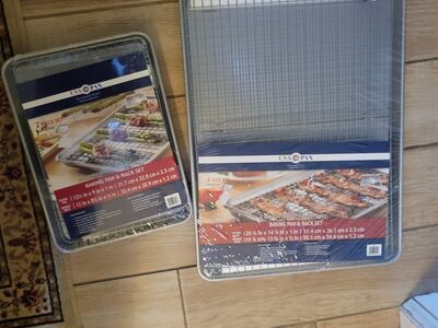 Baking Pan and Rack Sets