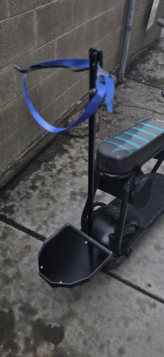 Golf bag rack