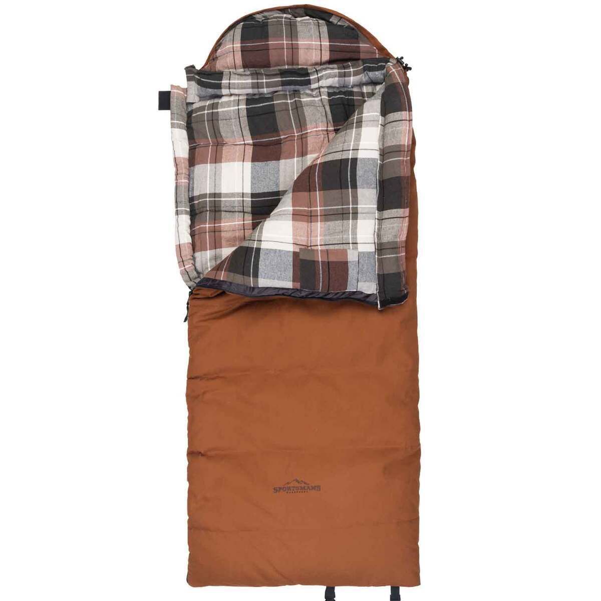 Sportsmans Warehouse Elk Hunter 0° Canvas Youth Sleeping Bag New