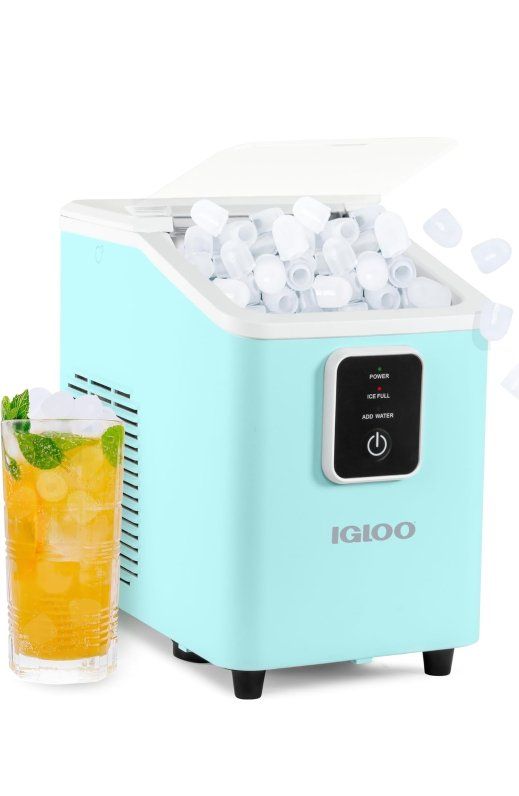 Igloo Portable Ice Maker with Scoop & Basket- Ice Maker