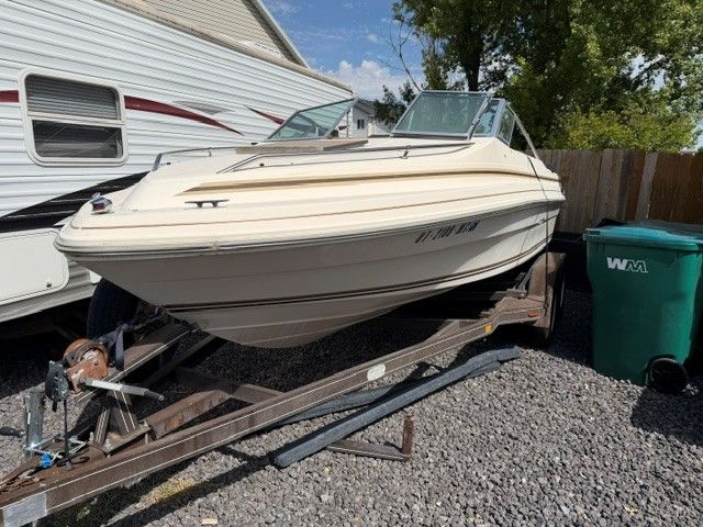 1983 Sea Ray Bowrider Project Boat + Tandem Trailer - OMC 3.8L