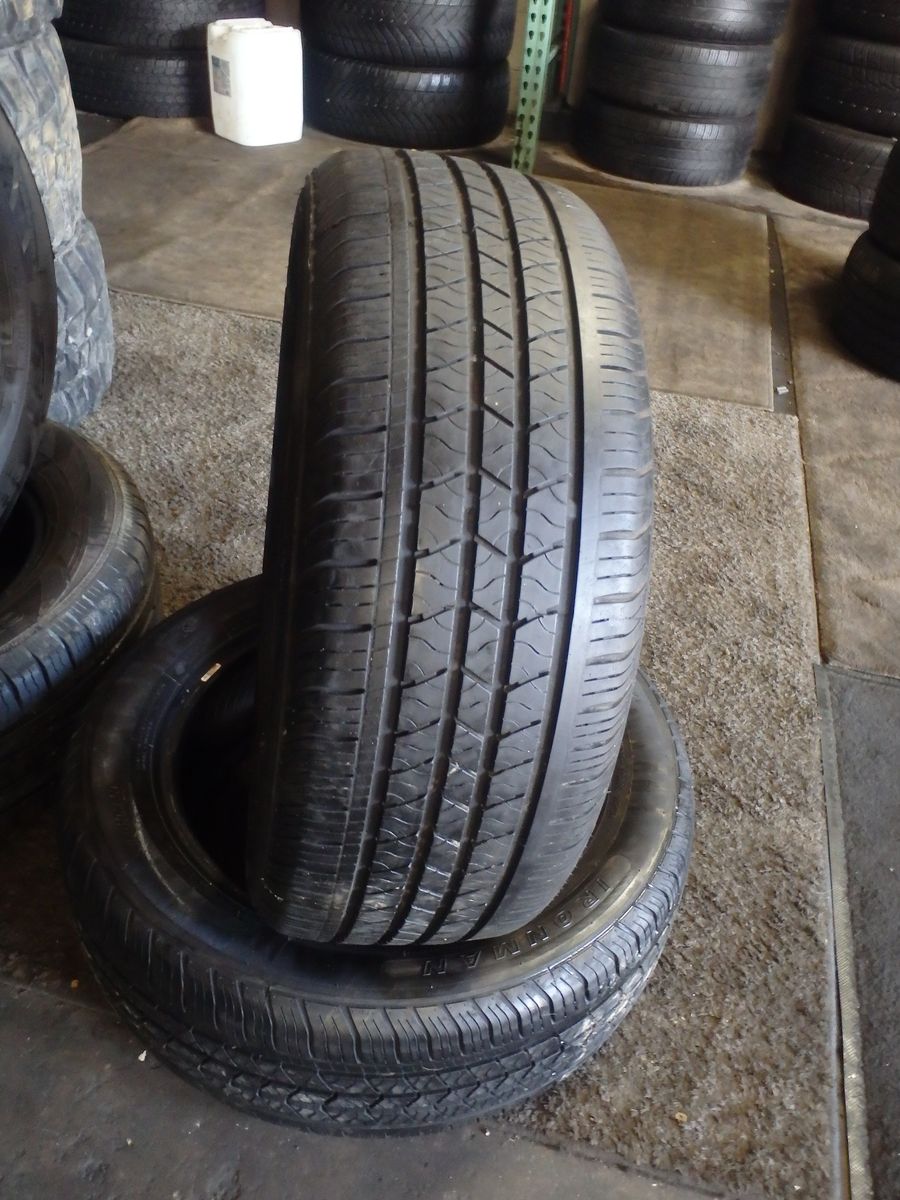 205/55R16 IRONMAN RADIAL RB12 PAIR OF TWO USED TIRES