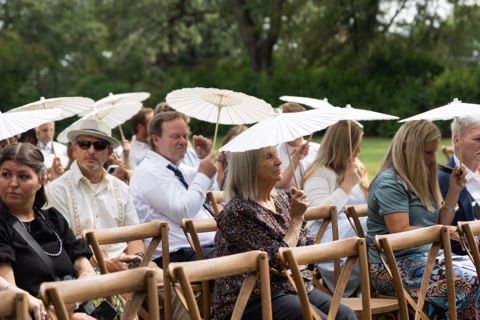 Wedding umbrellas