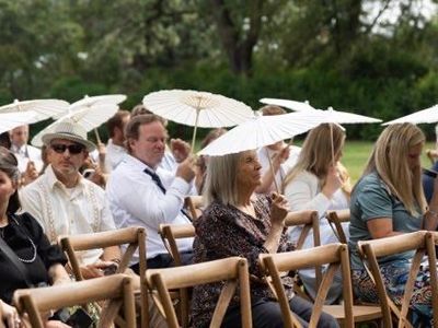 Wedding umbrellas