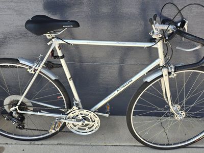 1978 Motobecane Mirage Silver 10 Speed Road Bike - Made in France 59CM