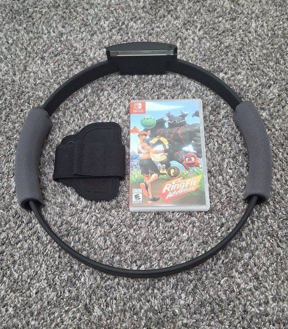 Nintendo Switch Ring Fit Adventure with Ring-Con & Leg Strap
