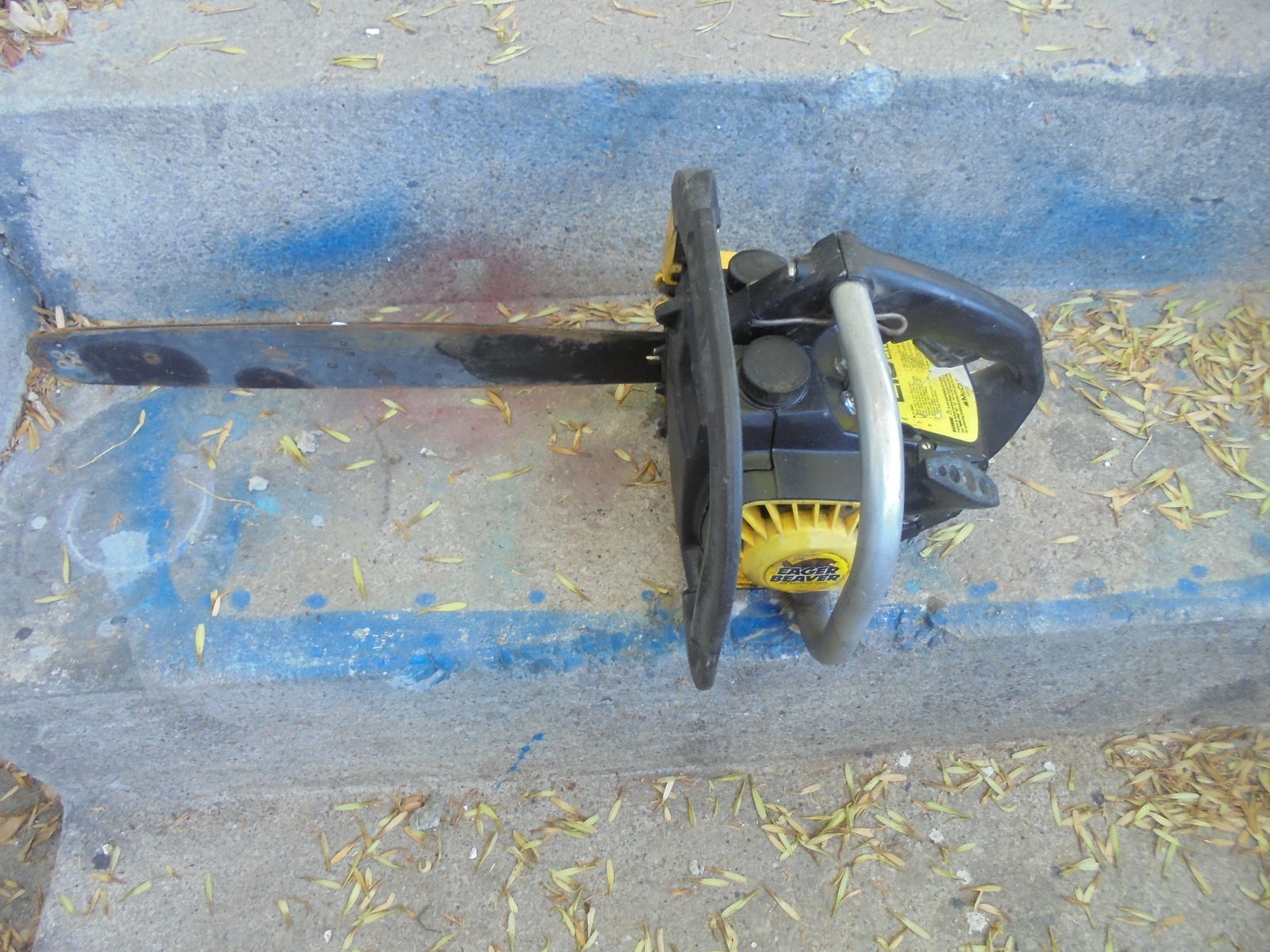 McCulla  Eager Beaver gas chain saw.