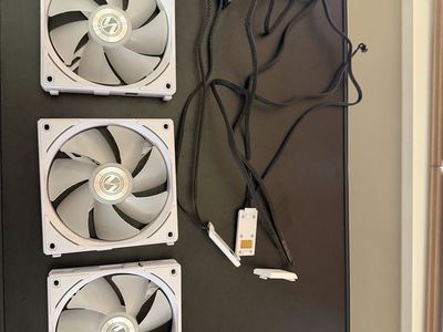 Lian Li UNI Fan SL120 3-Pack White PC Cooling Fans
