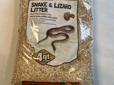 Zilla Snake & Lizard Litter 4qt